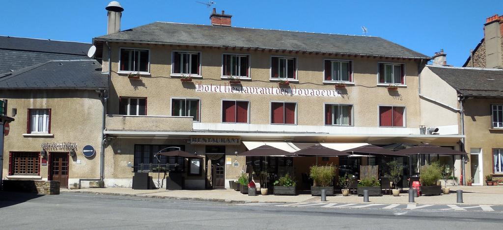 Logis Hotel Restaurant Des Voyageurs Pont-de-Salars エクステリア 写真